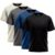 Kit 4 Camiseta Dry-fit Sandrini Masculina Academia Caminhada