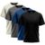 Kit 4 Camiseta Dry-fit Sandrini Masculina Academia Caminhada