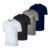 Kit 4 Camisetas Dry Fit Academia