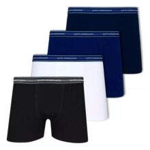 Kit 4 Cuecas Boxer Lupo Algodão Confortável Box Original