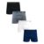 Kit 4 Cuecas Masculina Adulto Boxer Em Poliamida Delrio