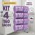 Kit 4 Sacos de Lixo Perfumados Lavanda- 34x38cm