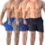Kit 4 Shorts Masculino Praia Tactel Academia C Lycra Bermuda
