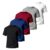Kit 5 Camisetas Básicas Masculina Dry Fit Lisa Tradicional