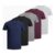 Kit 5 Camisetas Masculinas Slim Fit Básicas Algodão Premium