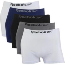 Kit 5 Cuecas Reebok Boxer Classic Microfibra Sortido Tamanho