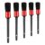 Kit 5 Pinceis Para Limpeza Automotiva Detalhamento MotoS 1/5