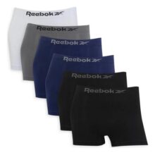 Kit 6 cuecas boxer box classic microfibra original reebok