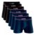 Kit 6 Cuecas Boxer Microfibra Lupo Sem Costura