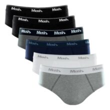 Kit 6 Cuecas Masculino Slip Mash De Algodão Alta Qualidade