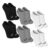 Kit 6 Pares Meias Hoahi Invisível Sapatilha Cano Baixo