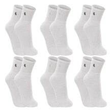 Kit 6 Pares Meias Lupo Cano Médio Alta Esportivas Academia