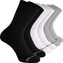 Kit 6 Pares Meias Zhamaro Premium Cano Alto Sport Atoalhada