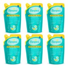 Kit 6 Sabonetes Líquidos Pampers Glicerina 350ml