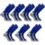 Kit 7 Meias de Futebol Antiderrapante Masculina Up Adulto