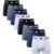 Kit 8 Cuecas Boxer Polo Wear Microfibra