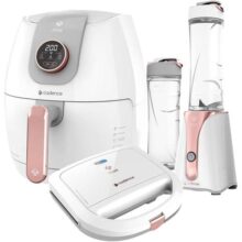 Kit Cadence Dream Rosé Gold – Fritadeira – Blender – Sanduicheira – 220V
