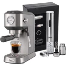 Kit Cafeteira Espresso Compacta e Kit Vinho Oster – 220V