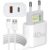 Kit Carregador Super Turbo 40W Porta Dupla (USB-A + USB-C) + Cabo USB e Tipo-C, Compatível com Todos Dispositivos, Iphone 15/16/17 IOS Android Galaxy, Tablets, Notebooks, Linha Premium