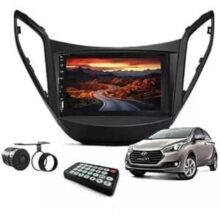 Kit Central Multimídia Universal Mp5 2 Din Bt Espelha Hb20