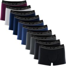 Kit Com 10 Cuecas Boxer Algodão Adulto Usee Brasil