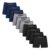Kit Com 10 Cuecas Boxer Algodão Sem Costura Zorba