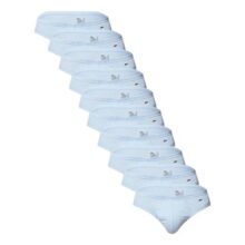 Kit com 10 Cuecas Slip Algodão Zorba Benim