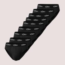Kit Com 10 Cuecas Zorba Slip Go Tagless Masculina Max
