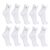 Kit Com 10 Pares De Meia Cano Longo Adulto Lupo