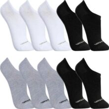 Kit com 10 Pares de Meias Mash Invisível