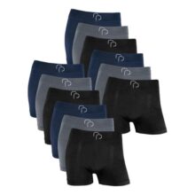 Kit Com 12 Cuecas Boxer Masculina Adulto Basica Sem Costura Usee  -Tam M