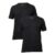 Kit Com 2 Camisetas Masculina Crew-neck Calvin Klein Preto Liso M Lisa