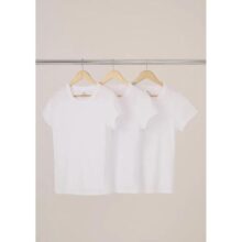 Kit Com 3 Camisetas Femininas Básicas Baby Look Hering