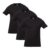Kit Com 3 Camisetas Masculinas Básicas Slim Cor Preto Hering