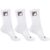 Kit com 3 Meias Cano Alto Fbox FILA Adulto-unissex Branco 39-43