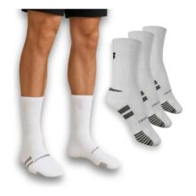 Kit com 3 Pares Meias Cano Alto New Balance