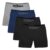 Kit Com 4 Cuecas Boxer Algodão Sem Costura Zorba