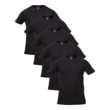 Kit Com 5 Camisetas Masculinas 4fv31den Básicas Slim Hering