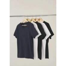 Kit Com 5 Camisetas Masculinas Básicas Hering