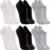 Kit com 6 Pares Meias Lupo Invisível Soquete