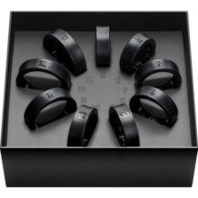 Kit com 9 opção de tamanhos para sua melhor escolha, aderenciado seu novo Galaxy Ring.