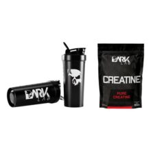 Kit Creatina Pura 500g + Coqueteleira Shaker 700ml Dark Lab
