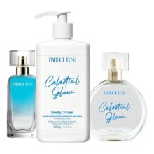 Kit Creme Hidratante Colônia Perfume Capilar Celestial Glow Barbour’s Beauty