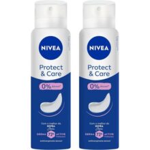 Kit Desodorante Aerossol NIVEA Protect & Care 150ML – 2 Unidades, Nivea, Pacote De 2