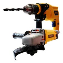 Kit Furadeira 600w E Esmerilhadeira 700w 110v 13mm