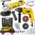 Kit Furadeira e Esmerilhadeira 900W 25 Peças Com Maleta (110)