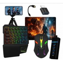 Kit Gamer Teclado Mouse Rgb + Kit Cel + Mouse Pad