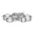 Kit Jogo De Panelas Solar 6 Peças Com Fundo Triplo E Tampas De Inox Tramontina