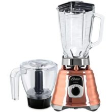 Kit New Osterizer Cobre – Liquidificador e Base Processadora Oster – 220V