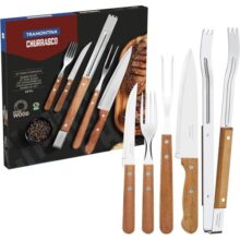 Kit para Churrasco 15 Peças Tramontina Natural